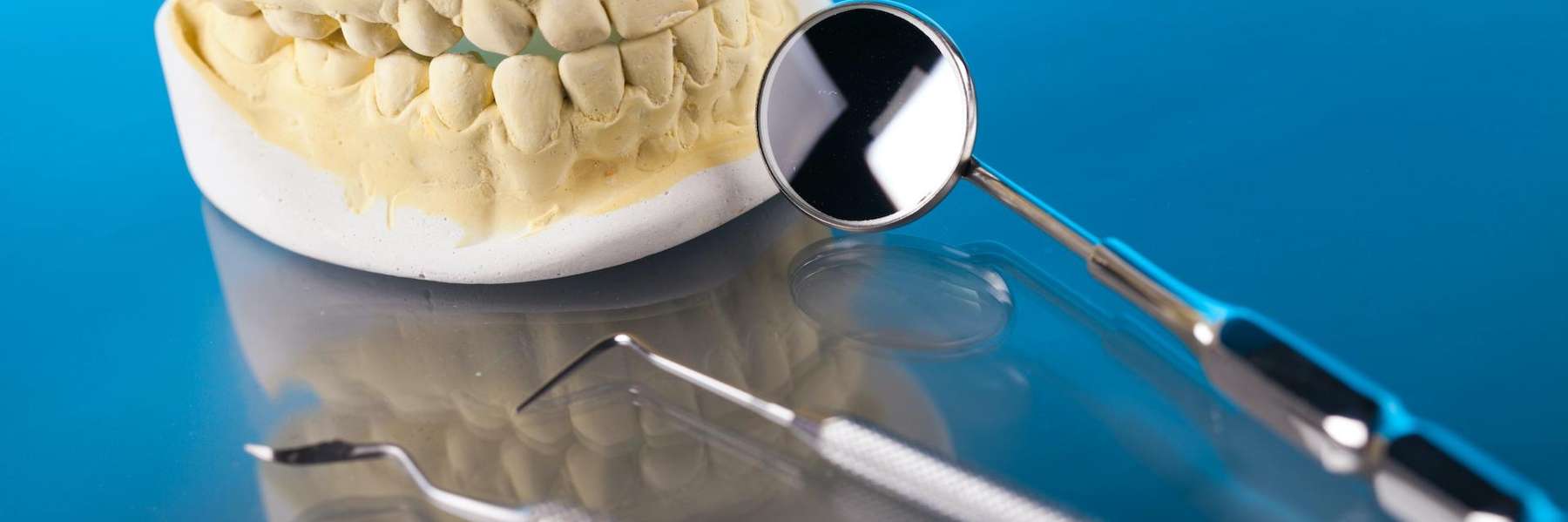 Dental exam tools at Humble Dentistry