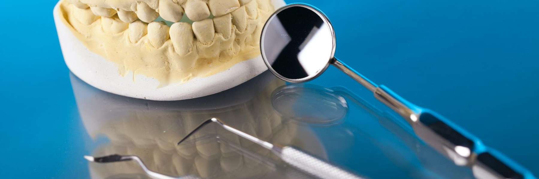 dental tools at the family dentist in Humble