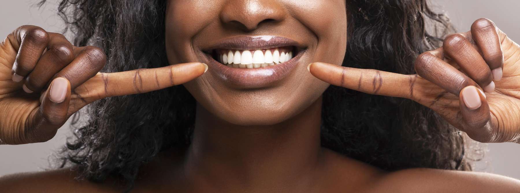 woman with good oral health and care in Humble, TX